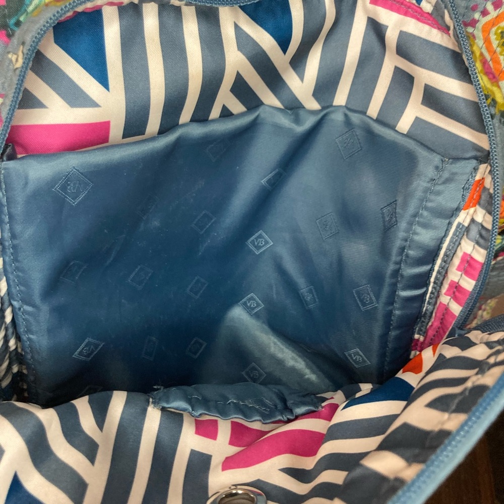 Vera Bradley Gray Laptop Backpack - Picture 11 of 13